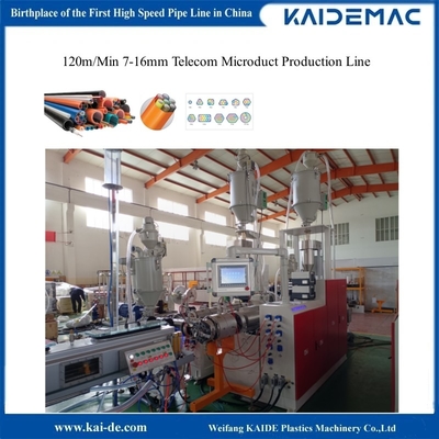 Linha de produção de microprodutos de PE HDPE 7-16mm 2 vias 4 vias até 24 vias