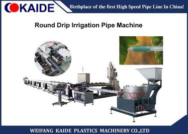 A tubulação redonda da irrigação de gotejamento que faz o ISO da velocidade 80m/Min da máquina aprovou