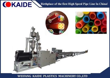 Linha velocidade 60m/min da produção da tubulação do núcleo do silicone do HDPE de Microduct, 5mm-18mm