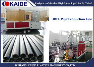 Máquina Multilayer 20-110mm KAIDE da produção da tubulação do HDPE da máquina da extrusão da tubulação do HDPE da co-extrusão de 3 camadas