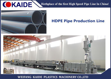 tubulação do HDPE de 110mm-315mm que faz a máquina KAIDE da extrusora da tubulação do HDPE da máquina 315mm