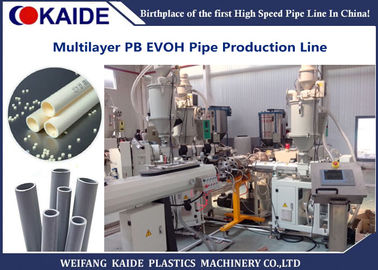 Linha Multilayer máquina da extrusão da tubulação do PB EVOH da produção da tubulação da barreira do oxigênio